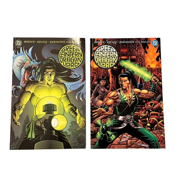 Green Lantern: Dragon Lord #1-2 (2001) DC VF/NM Lot of 2 Moench Gulacy - Picture 1 of 16
